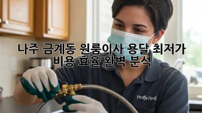 나주 금계동 원룸이사 용달 최저가 비용 효율 완벽 분석! 💰